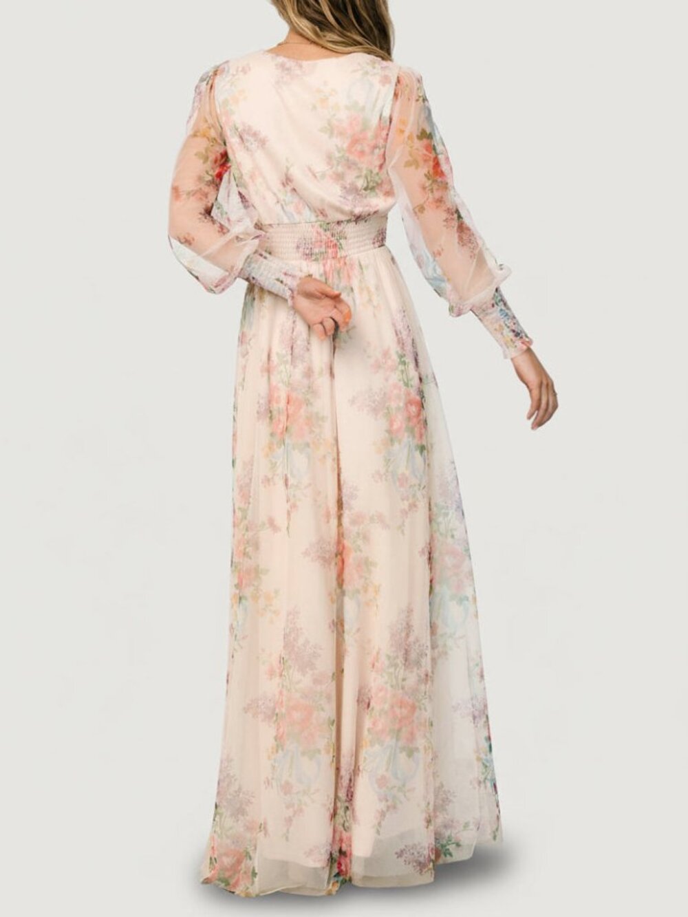 Baltic Born Layla Tulle Maxi Dress | Romantic Floral Size XLXL - Picture 3 of 6